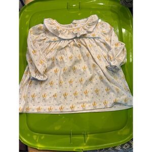 Shrimp and Grits kids smock harvest dress